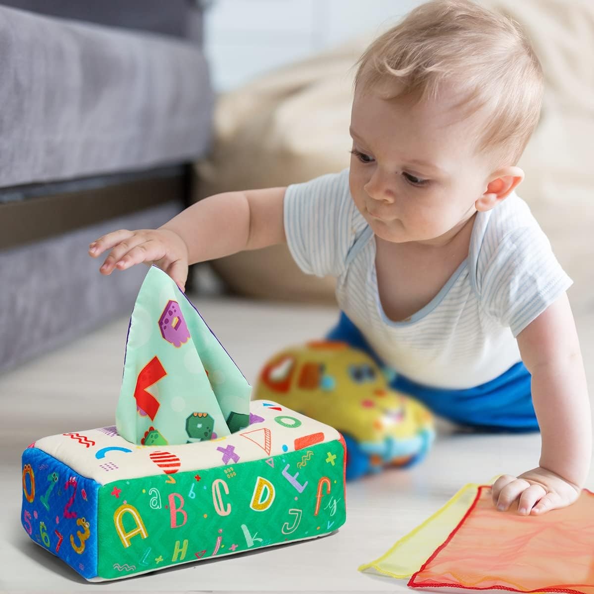URMYWO Baby Tissue Box Toy, photo 6