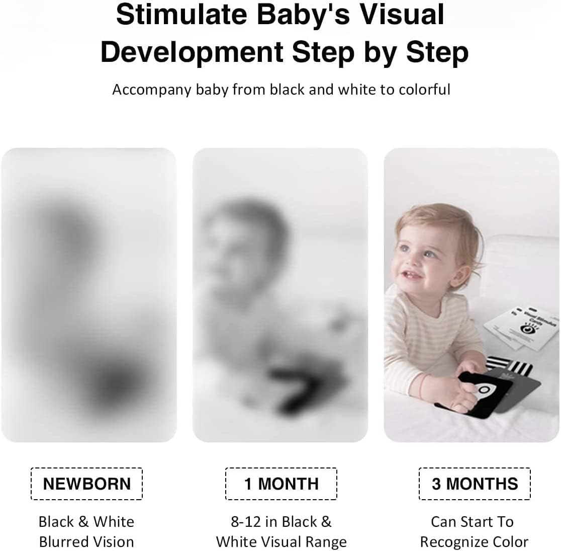 beiens High Contrast Baby Flashcards, 20 Cards, photo 2