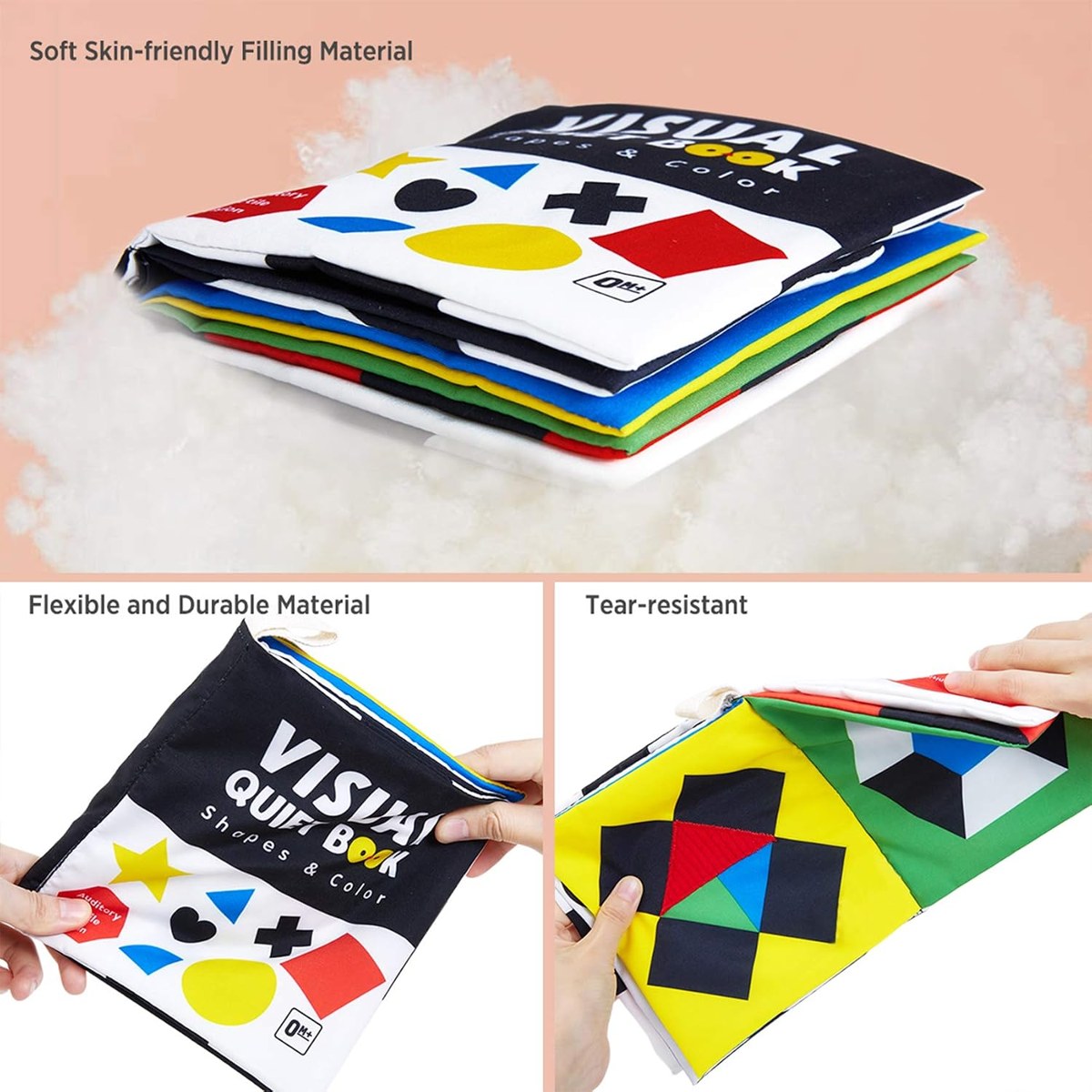 beiens High Contrast Visual Quiet Book, photo 6